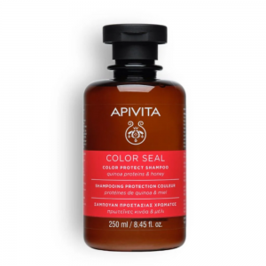 Color Seal Champú Sellador del Color con Miel y Quinoa, 250 ml. - Apivita