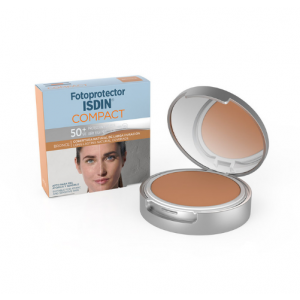 Fotoprotector Compact Bronce SPF50+, 10 g.- Isdin