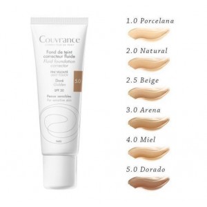 Couvrance Maquillaje Fluido Tono (05) Bronceado, 30 ml. - Avene