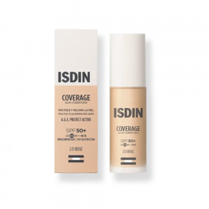 Coverage SPF 50+, 2.0 Beige, 30 g. - Isdin