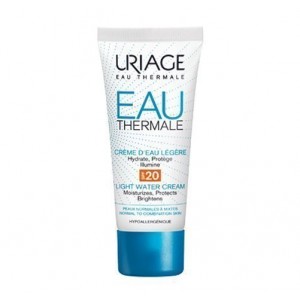 Crema De Agua Ligera SPF 20, 40 ml. - Uriage