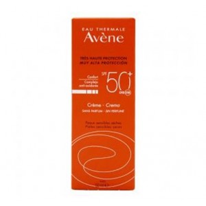 Crema Solar Sin Perfume SPF 50+, 50 ml. - Avene