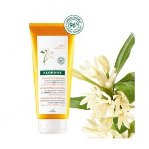 Cuidado Solar Capilar Bálsamo Reparador Enriquecido al Monoï y Tamanu Bio, 200 ml. - Polysianes