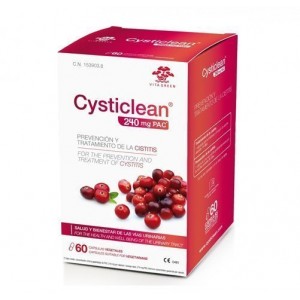 Cysticlean 240 mg PAC, 60 Caps. - Cysticlean