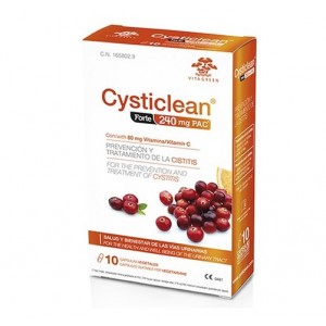 Cysticlean 240 mg PAC Forte 10 cápsulas - Cysticlean