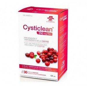 Cysticlean 240 mg PAC, 30 Caps. - Cysticlean