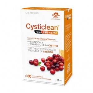 Cysticlean 240 mg PAC Forte, 30 Caps. - Cysticlean