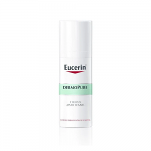 DermoPure Oil Control Fluido Facial Hidratante Matificante, 50 ml. - Eucerin
