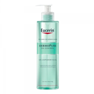 DermoPure Oil Control Gel Limpiador Facial, 400 ml. - Eucerin