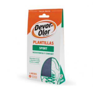 Devor-Olor Plantillas Antiolor Sport, Talla Única. - Orkla