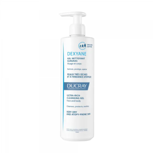 Dexyane Gel Limpiador Sobregraso, 400 ml. - Ducray