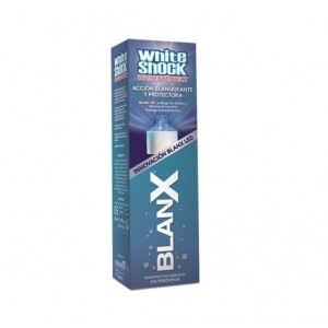 Dentífrico BlanX White Shock Protect, 50 ml. - Serra Pamies