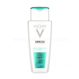 Dercos Champú Sebo Control Cabellos Grasos, 200 ml. - Vichy