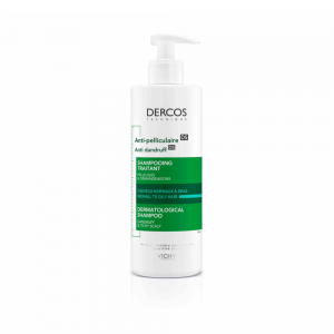 Dercos Champú Anticaspa DS Cabello Graso, 400 ml. - Vichy