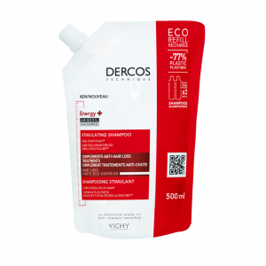 Dercos Recarga de Champú Energy+, 500 ml. - Vichy
