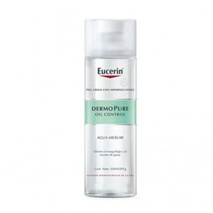 Dermopure Oil Control Agua Micelar, 200 ml. - Eucerin