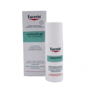 Dermopure Oil Control Cuidado Hidratante Coadyuvante, 50 ml. - Eucerin