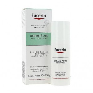 Dermopure Oil Control Fluido Facial Hidratante Matificante, 50 ml. - Eucerin