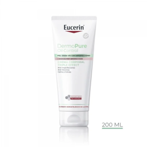 DermoPure Crema Corporal Triple Efecto, 200 ml. - Eucerin