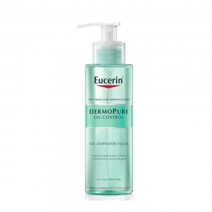 DermoPure Oil Control Gel Limpiador Facial, 200 ml. - Eucerin