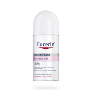 Desodorante Piel Sensible Roll-On 24h, 50 ml. - Eucerin