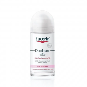 Desodorante 0% Aluminio Roll-On 24h, 50 ml. - Eucerin