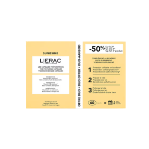 Sunissime, Cápsulas Preparadoras del Bronceado 2x30 uds.- Lierac
