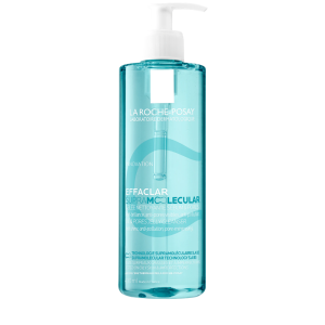 Effaclar Supramolecular Gel Limpiador Sebo y Poros, 400 ml.- La Roche-Posay