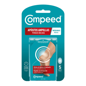 Compeed Apósitos  Ampollas Medianas, 5 apositos - Perrigo