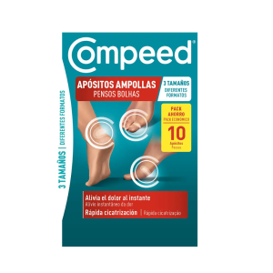 Compeed Apósitos Ampollas Surtido, 10 apositos - Perrigo