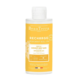 Recarga para Desodorante Roll-on  Aroma Monoi de las Islas,150 ml. - Beauterra