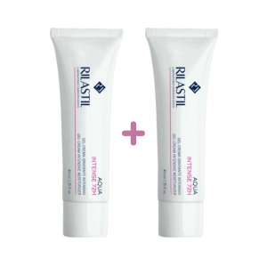 Duplo Aqua Gel Crema Intense 72 h, 40 ml. + 40 ml. - Rilastil