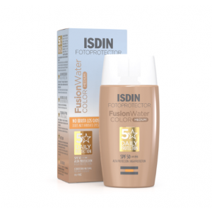Fotoprotector Fusion Water Color  Medium, SPF 50, 50 ml. - Isdin