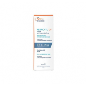 Keracnyl UV SPF50 Fluido Anti-Imperfecciones, 50 ml. - Ducray