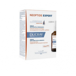 Neoptide Expert Sérum Anticaída, 2x50 ml. - Ducray