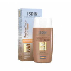 Fotoprotector Fusion Water Color Bronze SPF 50, 50 ml. - Isdin