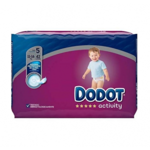 Pañal Infantil Dodot Plus Activity T5 11-16 kg, 42 ud. - Samforlab