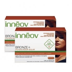 Duplo Inneov Bronze+ Potenciador Solar, 30 capsulas + 30 capsulas  con 40% de Descuento! - Inneov
