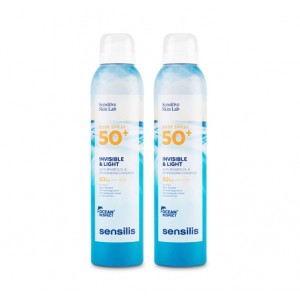 Duplo Invisible & Light Body Spray SPF50+, 200 ml. + 200 ml. - Sensilis