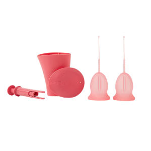 Enna Easy Cup "S" x 2 + Vaso Higienizador + Aplicador. -  Exeltis