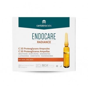 Endocare Radiance C 20 Proteoglicanos Ampollas, 10 x 2 ml. - Cantabria Labs