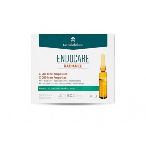 Endocare Radiance C Oil-free Ampollas, 10 x 2 ml. - Cantabria Labs