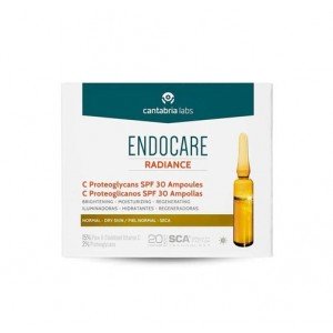 Endocare Radiance C Proteoglicanos SPF30 Ampollas, 10 x 2 ml. - Cantabria Labs