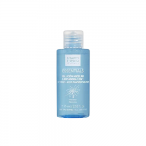 Essentials Solucion Micelar Limpiadora 3 en 1 Formato Viaje, 75 ml.- Martiderm