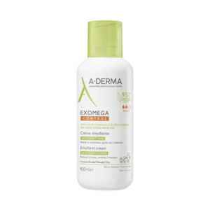 Exomega Control Crema Emoliente Antiirritación, 400 ml. - A-derma