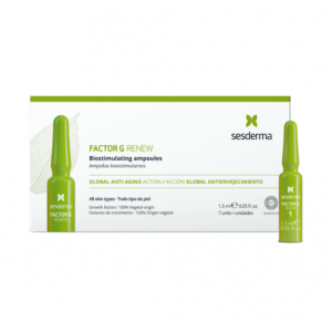 Factor G Renew Ampollas Bioestimulantes, 7 x 1,5 ml.  - Sesderma