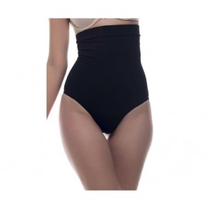 Faja Vientre Plano, Adelgaza y Repara con Fibra Emana® NIZA Talla M, Color Negro. - LIPOTHERM