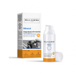 Fotoprotector Anti-manchas Mineral SPF50+, 50 ml. - Bella Aurora Labs