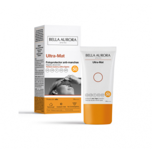 Fotoprotector Anti-manchas Ultra-Mat SPF50+, 50 ml. - Bella Aurora Labs