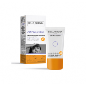 Fotroprotector Anti-manchas UVA Plus Protect SPF50+, 50 ml. - Bella Aurora Labs